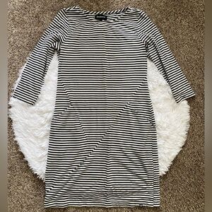 Betabrand Striped Dress Womens Size Medium